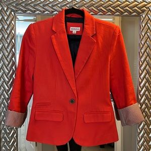Orange Merona Blazer